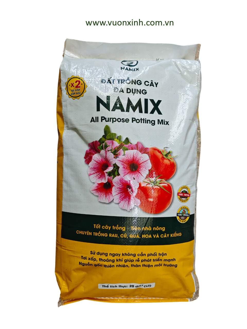 Đất trồng cây đa dụng Namix 20dm